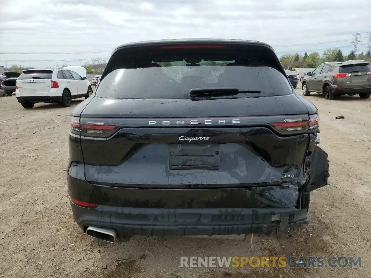 6 Photograph of a damaged car WP1AA2AY7NDA00593 PORSCHE CAYENNE 2022