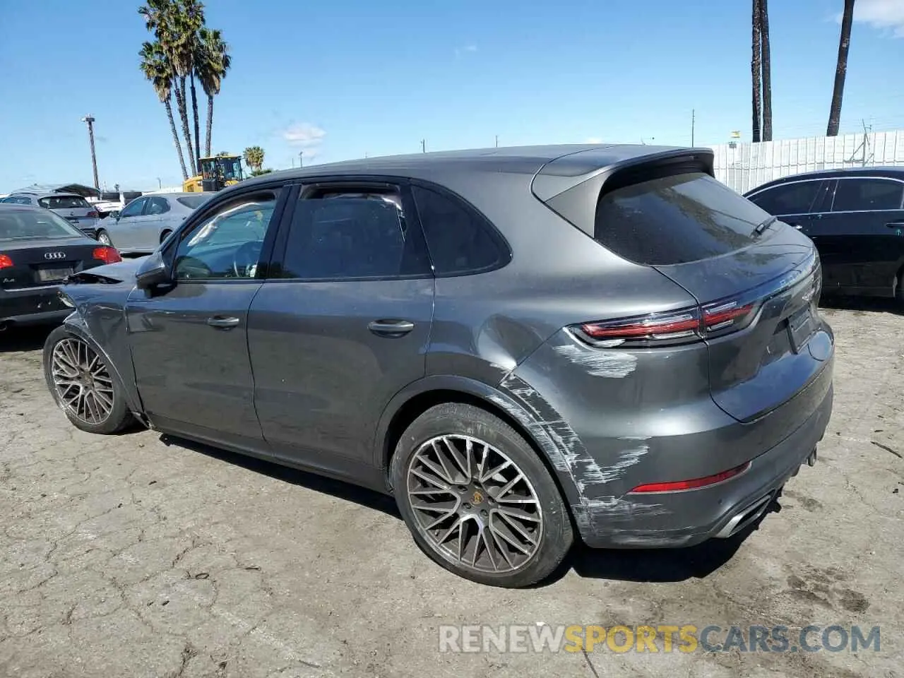 2 Photograph of a damaged car WP1AA2AY9NDA03317 PORSCHE CAYENNE 2022