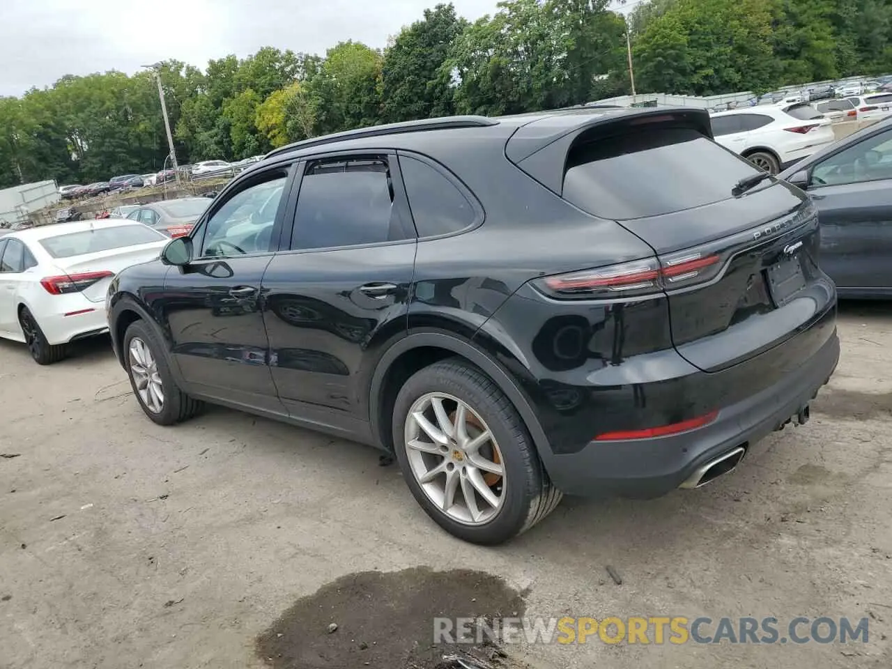 2 Photograph of a damaged car WP1AA2AY9NDA04824 PORSCHE CAYENNE 2022