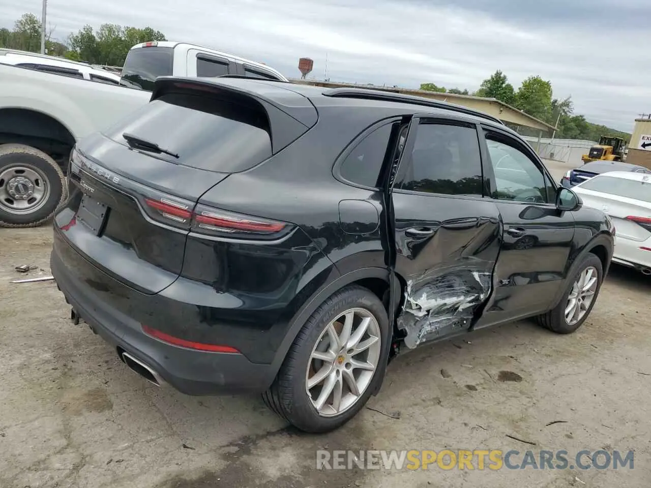 3 Photograph of a damaged car WP1AA2AY9NDA04824 PORSCHE CAYENNE 2022