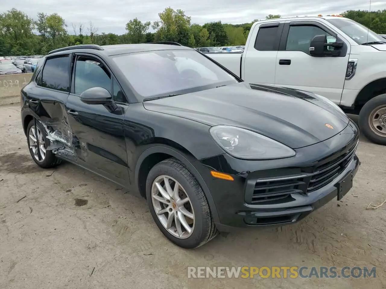 4 Photograph of a damaged car WP1AA2AY9NDA04824 PORSCHE CAYENNE 2022
