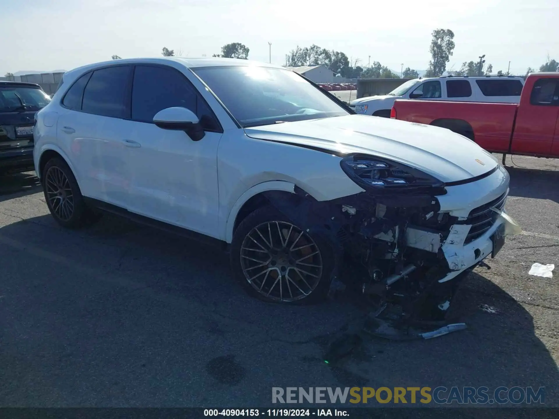 1 Photograph of a damaged car WP1AA2AY9NDA06671 PORSCHE CAYENNE 2022