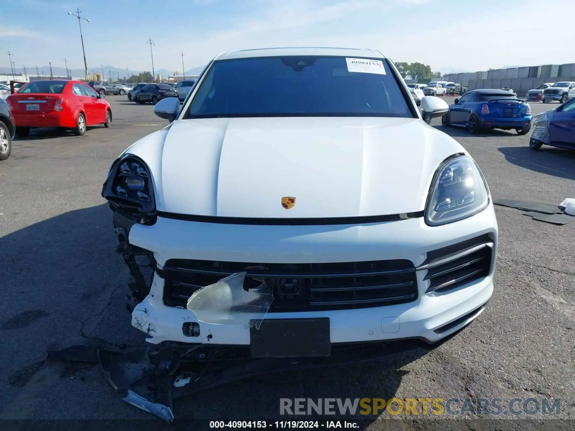 12 Photograph of a damaged car WP1AA2AY9NDA06671 PORSCHE CAYENNE 2022