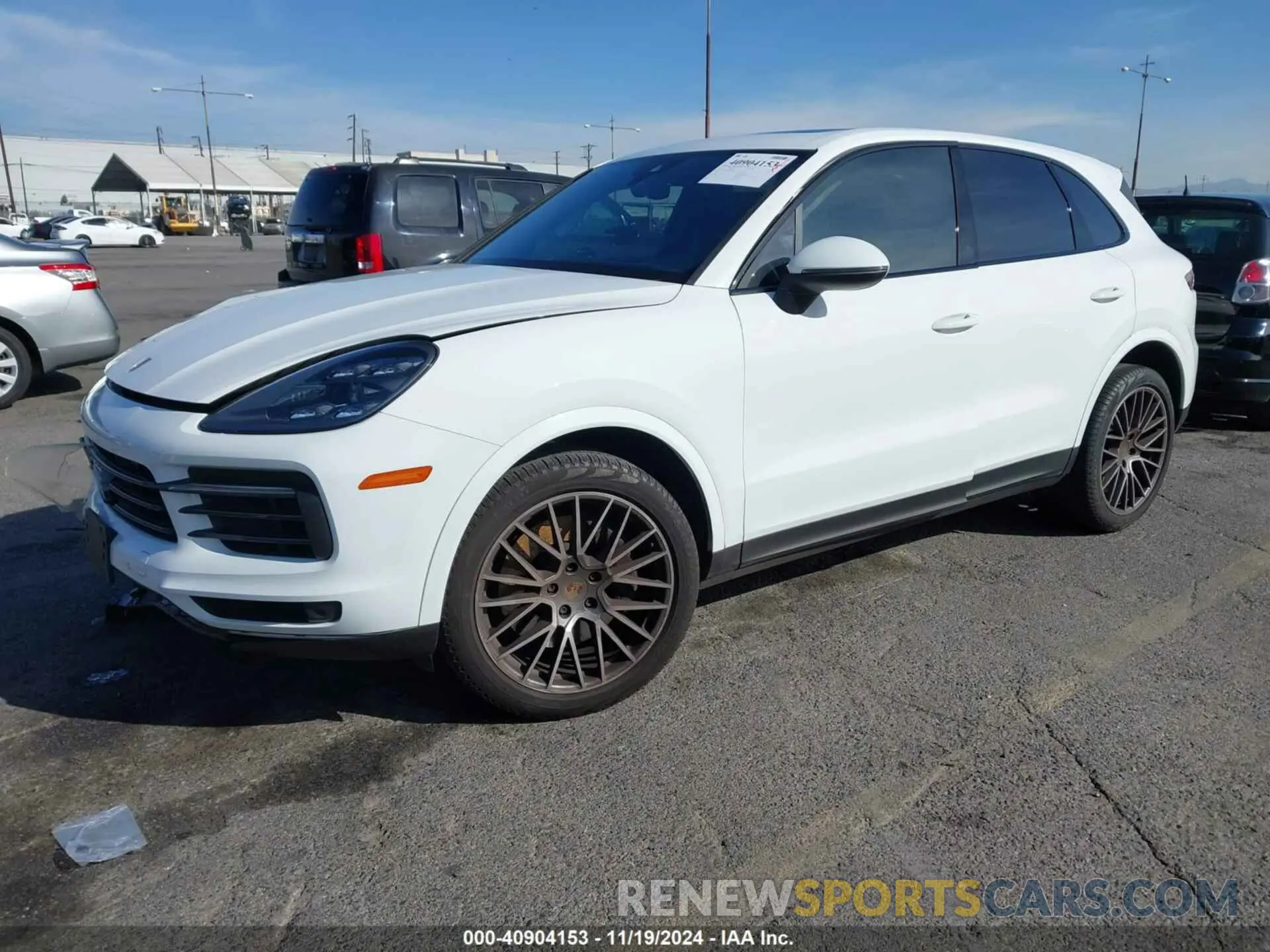 2 Photograph of a damaged car WP1AA2AY9NDA06671 PORSCHE CAYENNE 2022