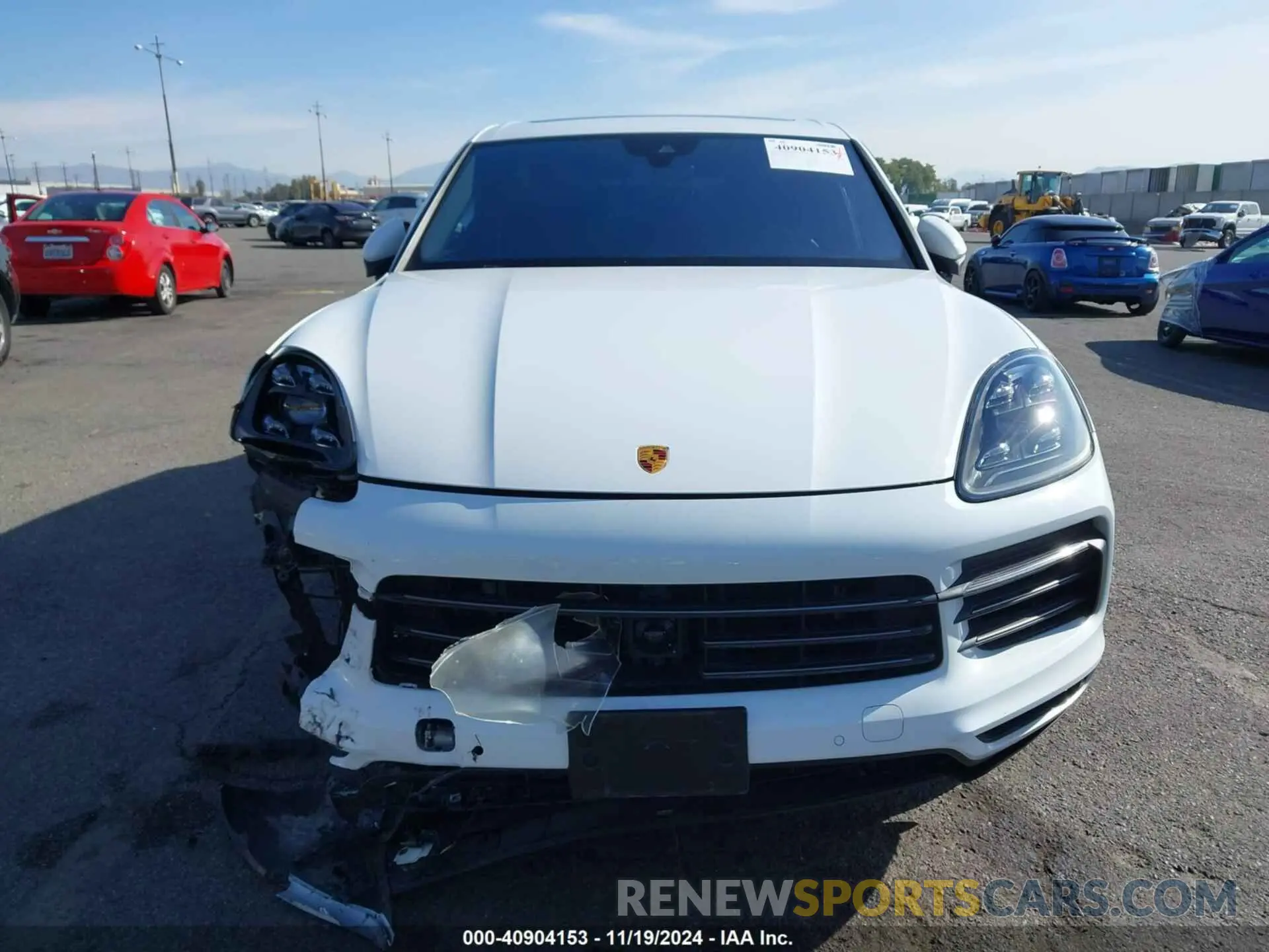 6 Photograph of a damaged car WP1AA2AY9NDA06671 PORSCHE CAYENNE 2022