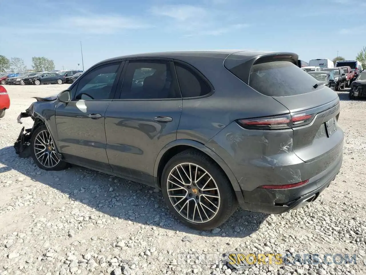 2 Photograph of a damaged car WP1AA2AYXNDA04363 PORSCHE CAYENNE 2022