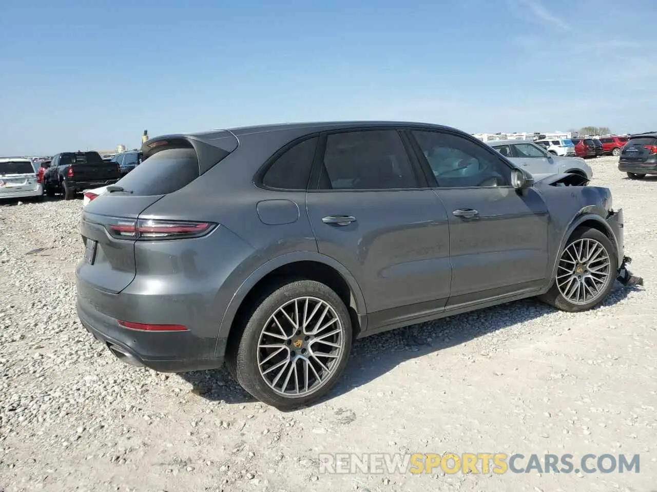 3 Photograph of a damaged car WP1AA2AYXNDA04363 PORSCHE CAYENNE 2022