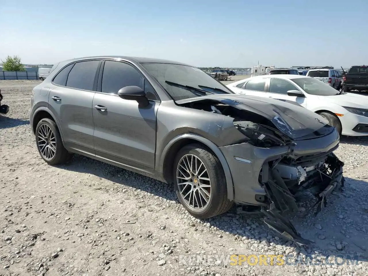 4 Photograph of a damaged car WP1AA2AYXNDA04363 PORSCHE CAYENNE 2022