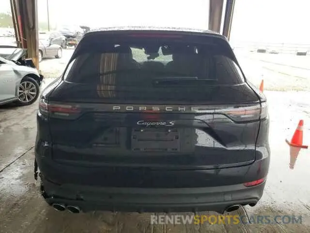 6 Photograph of a damaged car WP1AB2AY8NDA31722 PORSCHE CAYENNE 2022