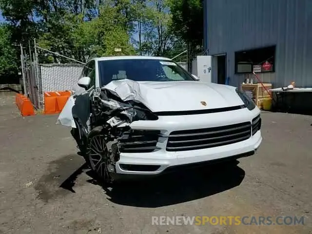14 Photograph of a damaged car WP1AE2AY2NDA26913 PORSCHE CAYENNE 2022