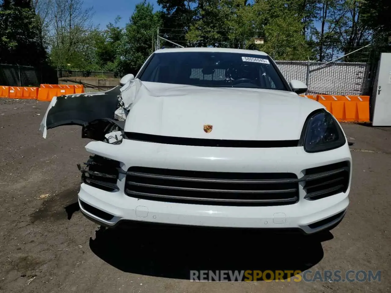 5 Photograph of a damaged car WP1AE2AY2NDA26913 PORSCHE CAYENNE 2022