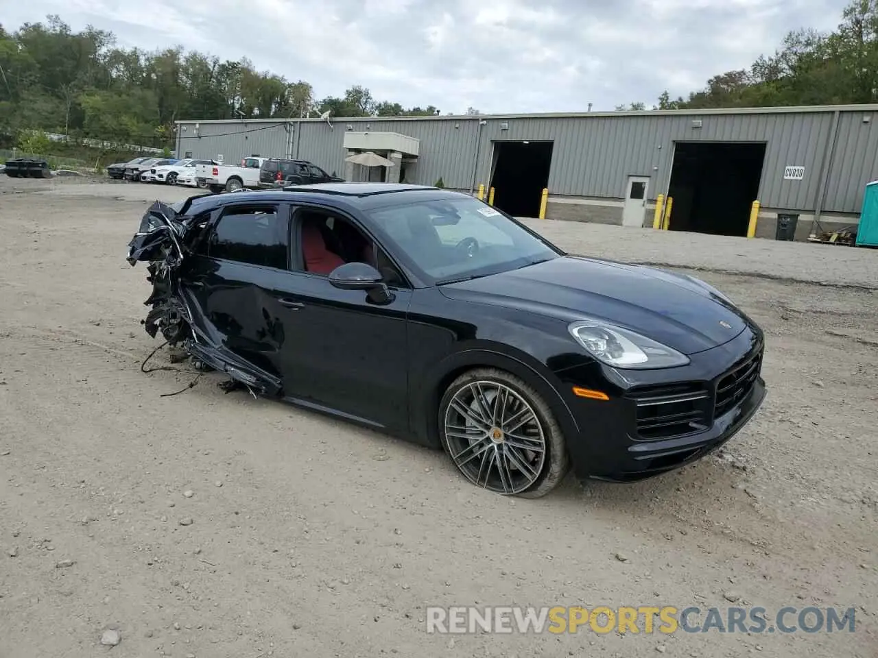 4 Photograph of a damaged car WP1AF2AY0NDA44064 PORSCHE CAYENNE 2022