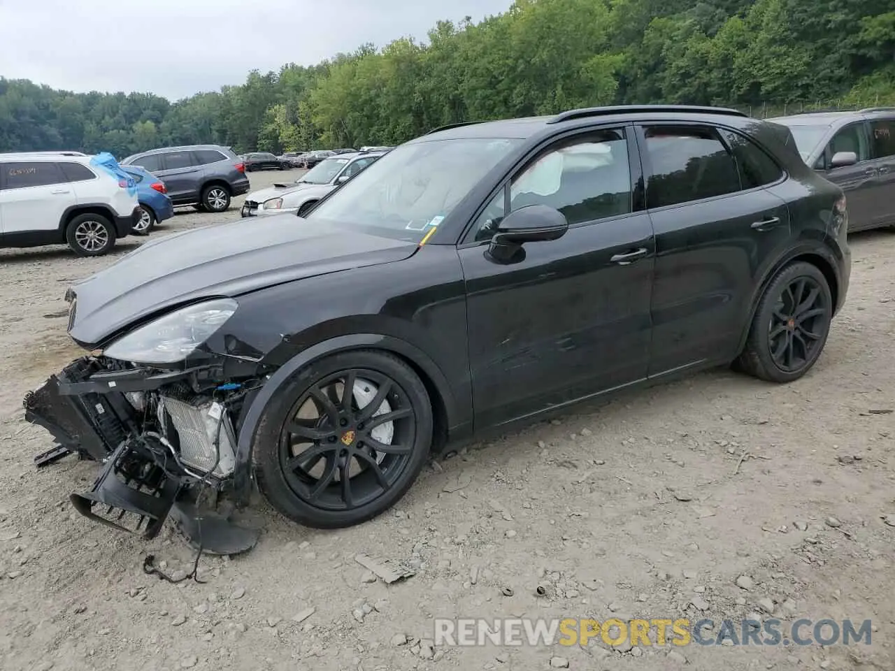 1 Photograph of a damaged car WP1AF2AY6NDA44196 PORSCHE CAYENNE 2022