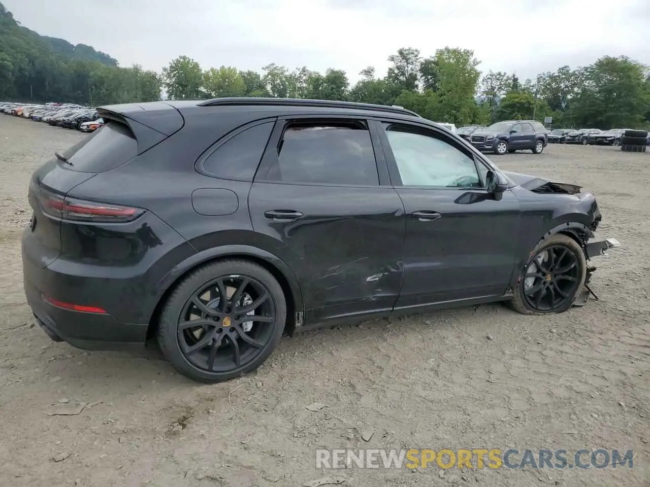 3 Photograph of a damaged car WP1AF2AY6NDA44196 PORSCHE CAYENNE 2022
