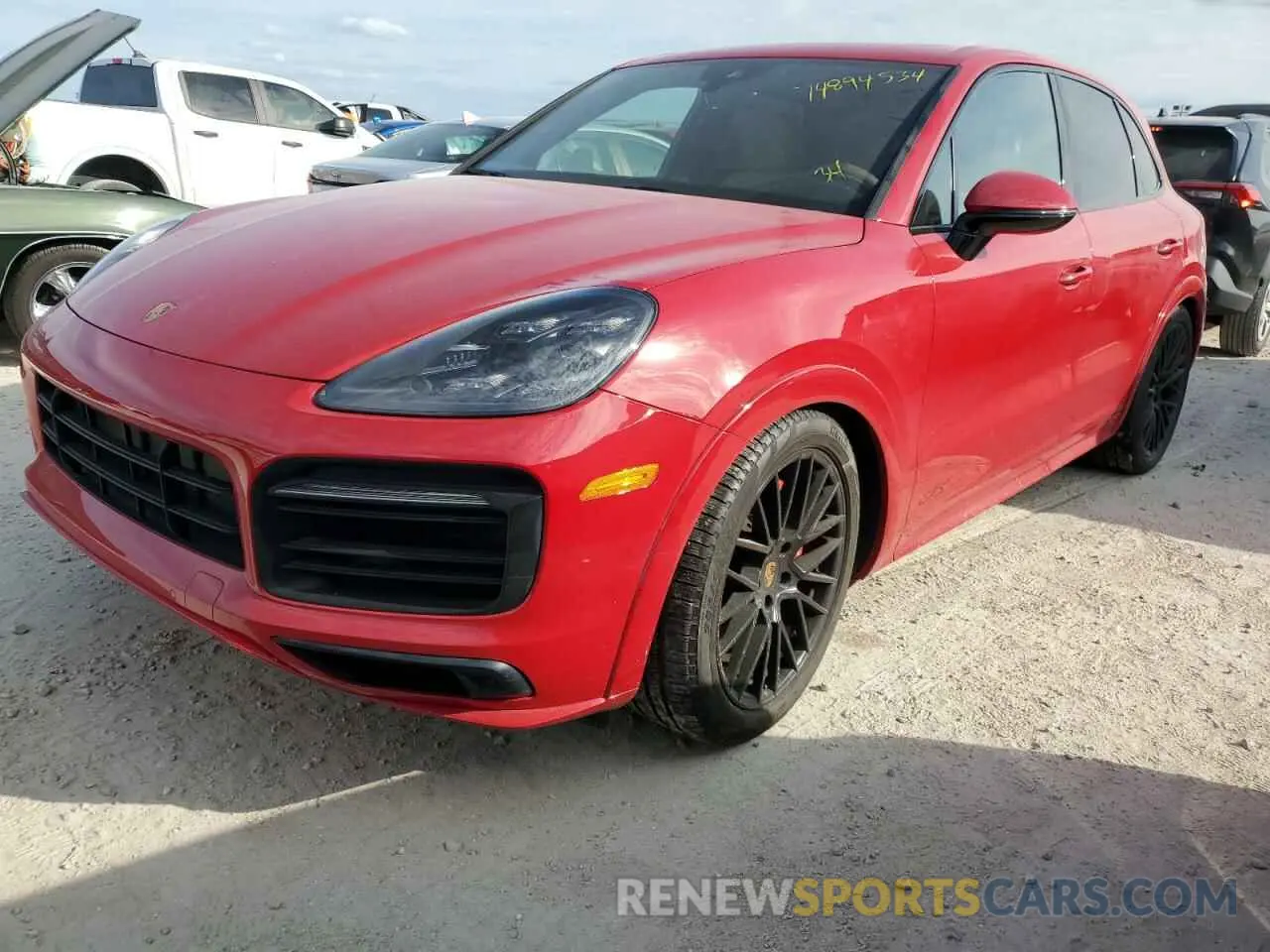1 Photograph of a damaged car WP1AG2AY5NDA38578 PORSCHE CAYENNE 2022