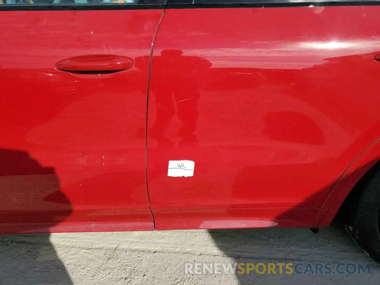 13 Photograph of a damaged car WP1AG2AY5NDA38578 PORSCHE CAYENNE 2022