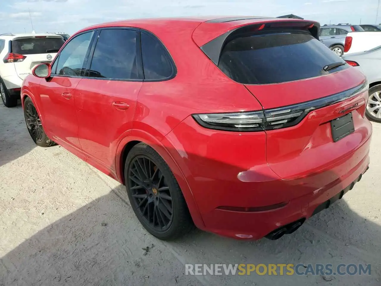 2 Photograph of a damaged car WP1AG2AY5NDA38578 PORSCHE CAYENNE 2022