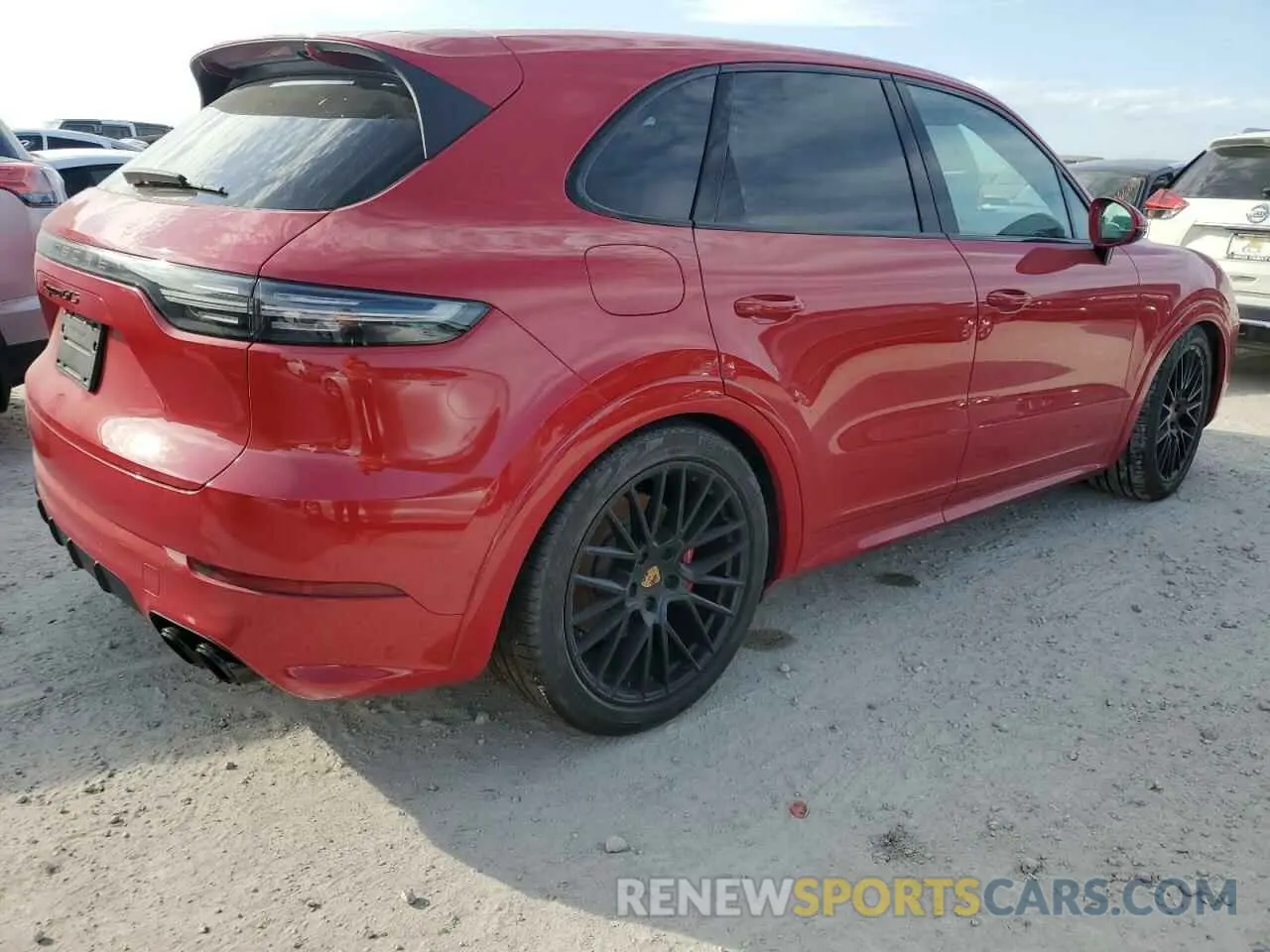 3 Photograph of a damaged car WP1AG2AY5NDA38578 PORSCHE CAYENNE 2022