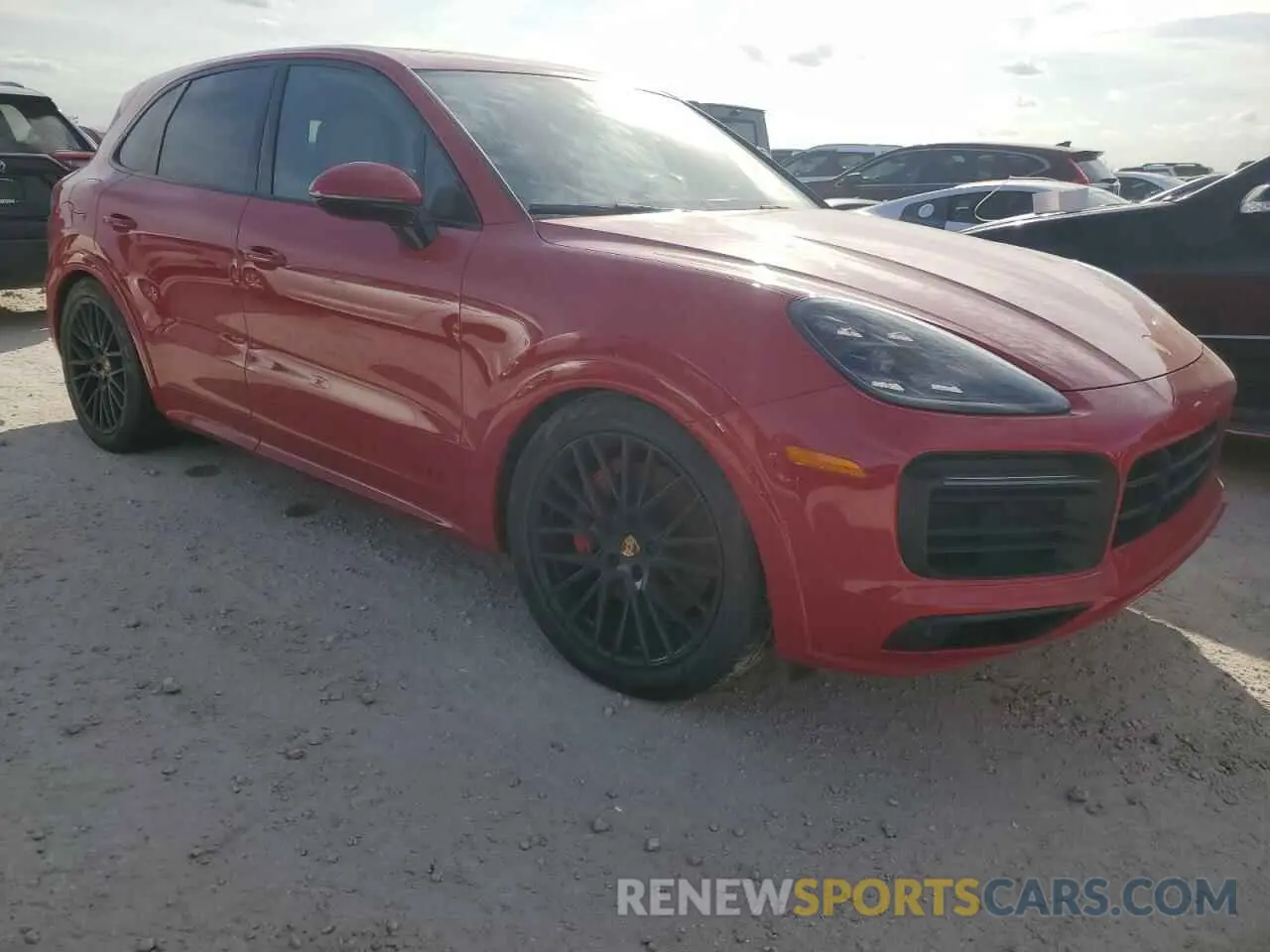 4 Photograph of a damaged car WP1AG2AY5NDA38578 PORSCHE CAYENNE 2022