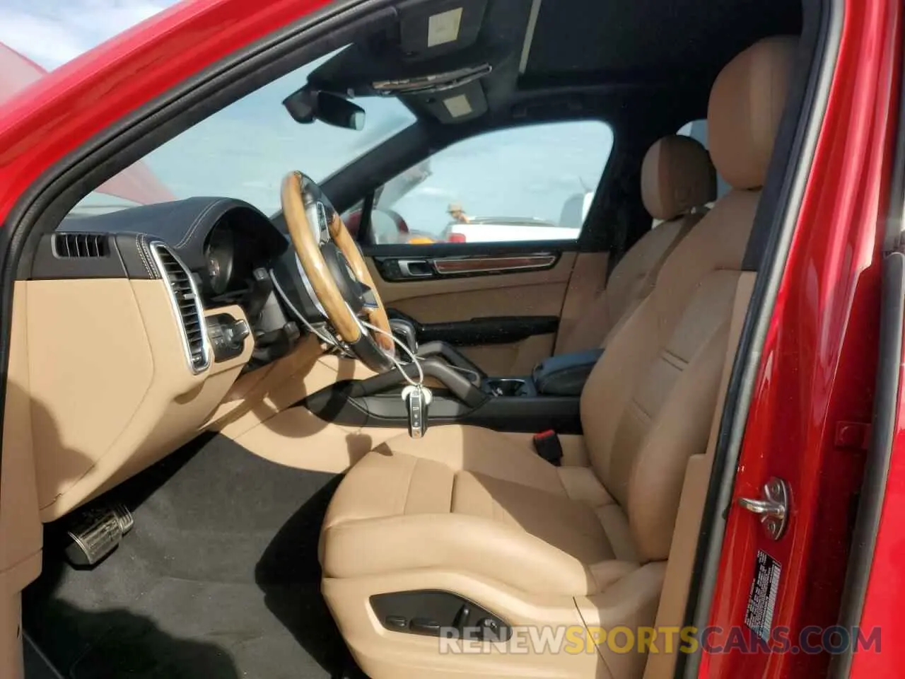 7 Photograph of a damaged car WP1AG2AY5NDA38578 PORSCHE CAYENNE 2022
