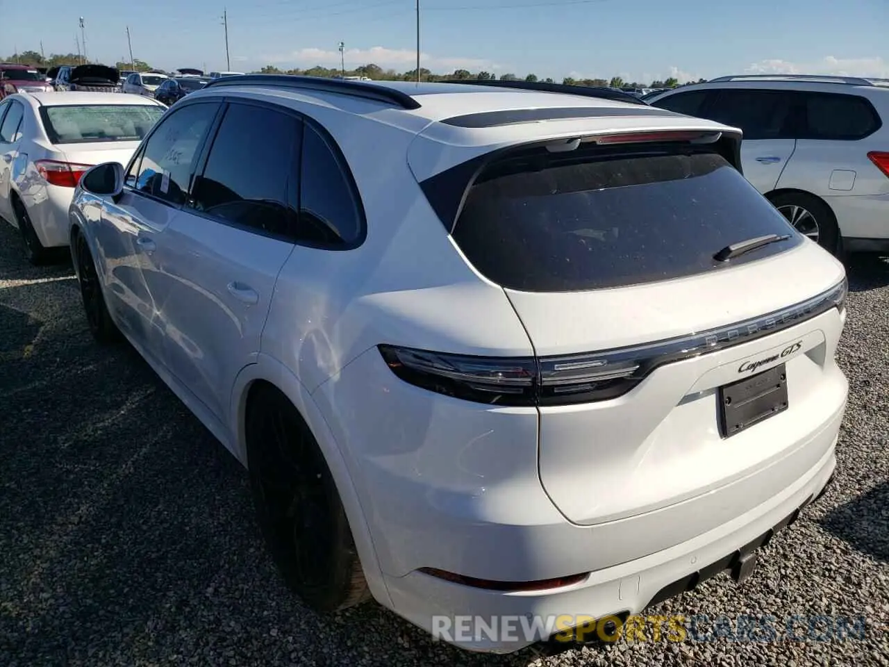3 Photograph of a damaged car WP1AG2AY6NDA38296 PORSCHE CAYENNE 2022