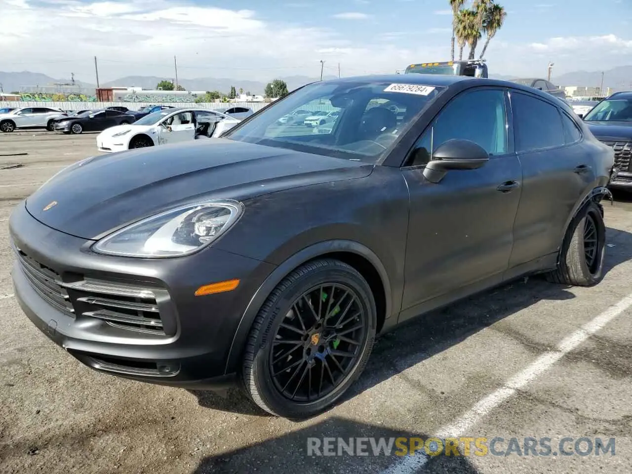 1 Photograph of a damaged car WP1BA2AY2NDA48295 PORSCHE CAYENNE 2022