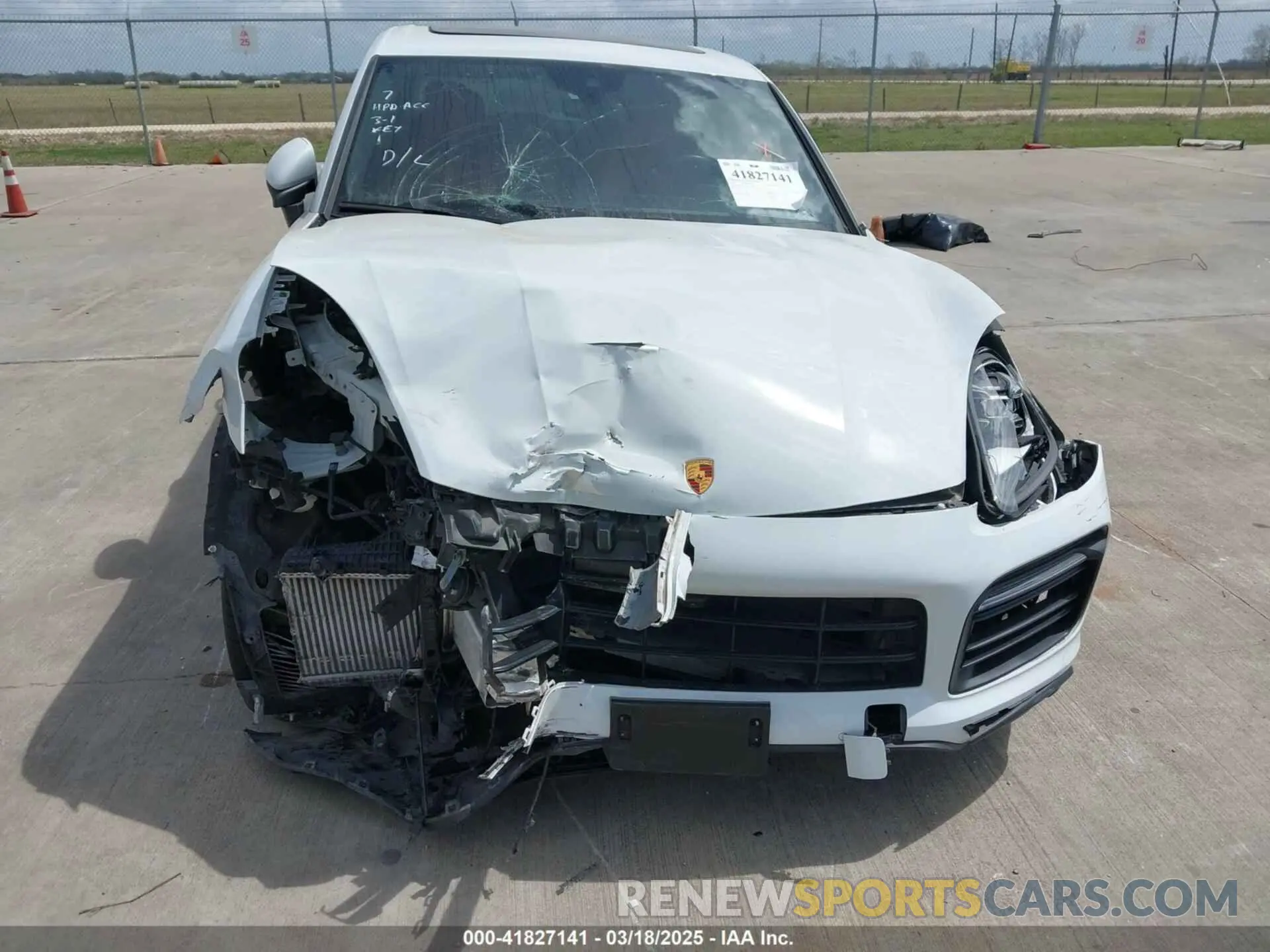 6 Photograph of a damaged car WP1AA2AY0PDA06402 PORSCHE CAYENNE 2023