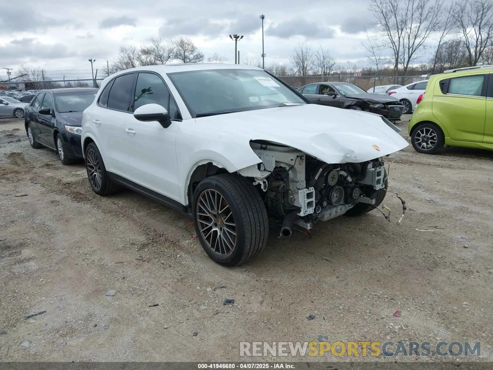 1 Photograph of a damaged car WP1AA2AY1PDA01984 PORSCHE CAYENNE 2023