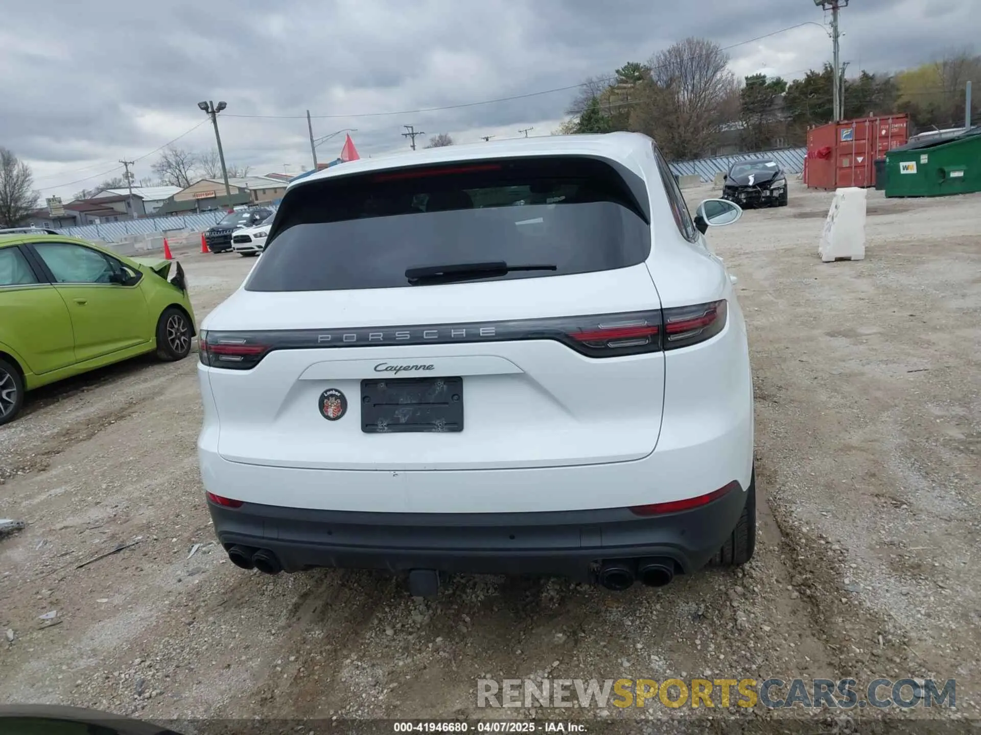 17 Photograph of a damaged car WP1AA2AY1PDA01984 PORSCHE CAYENNE 2023