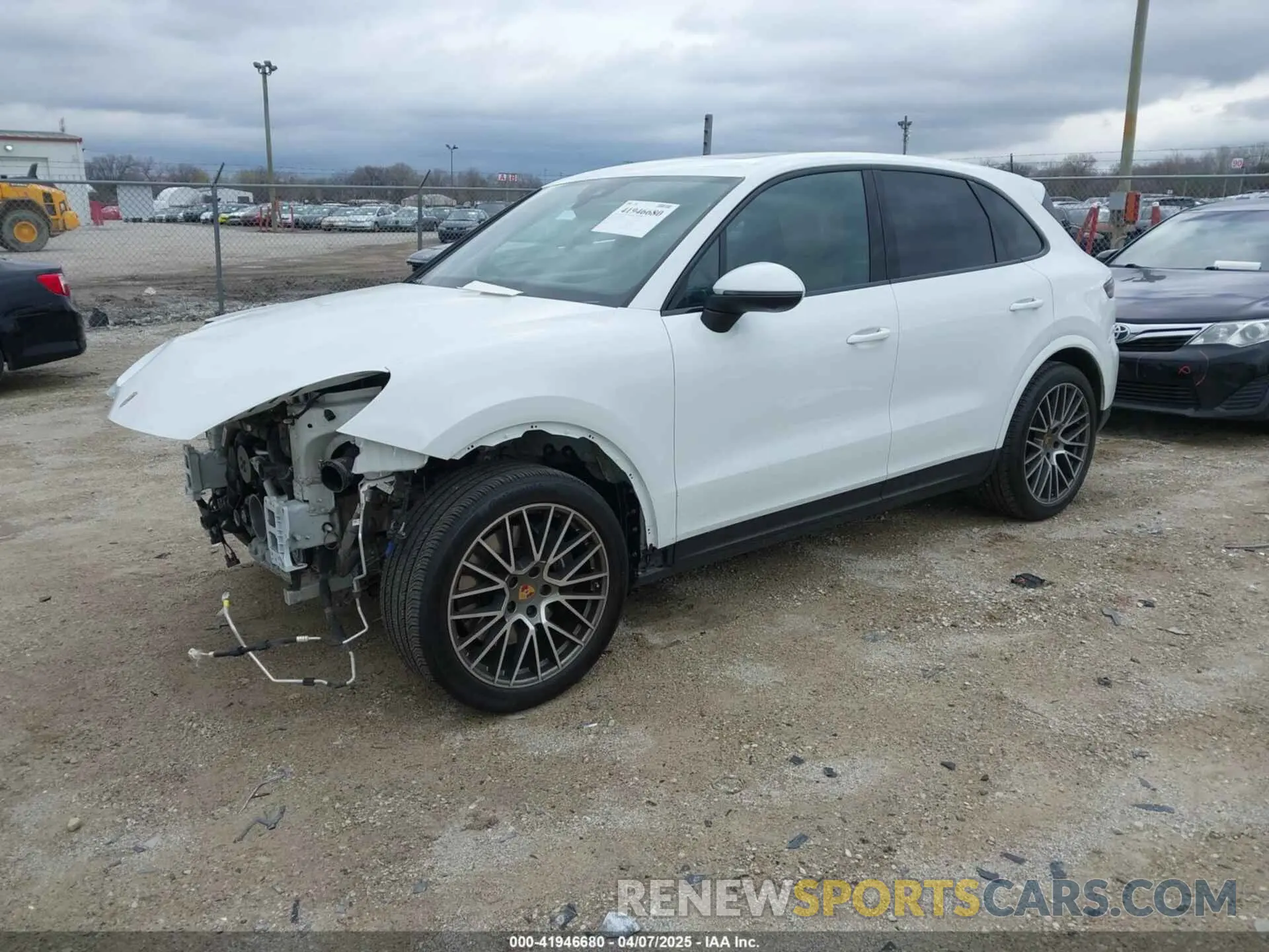 2 Photograph of a damaged car WP1AA2AY1PDA01984 PORSCHE CAYENNE 2023