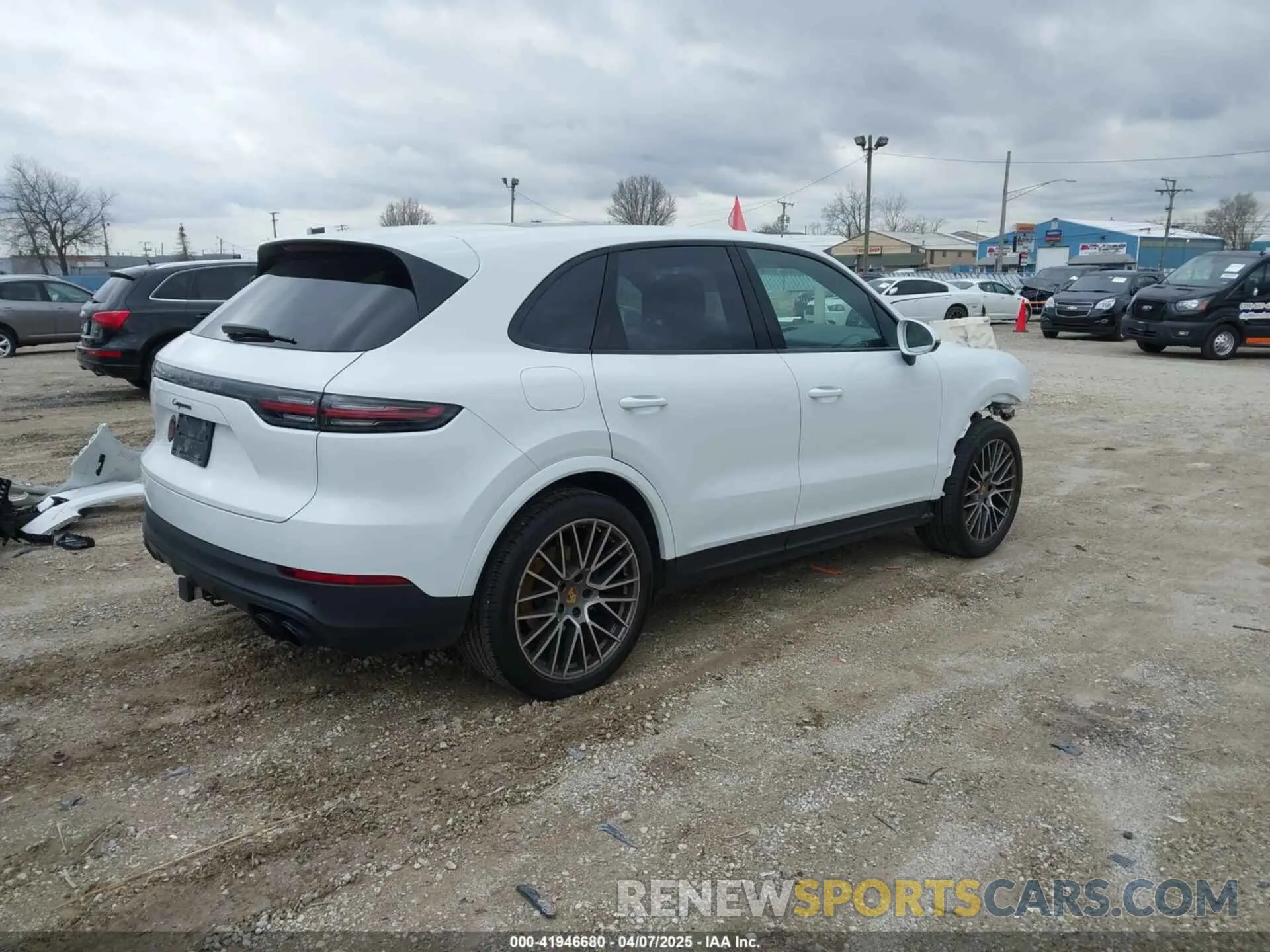 4 Photograph of a damaged car WP1AA2AY1PDA01984 PORSCHE CAYENNE 2023