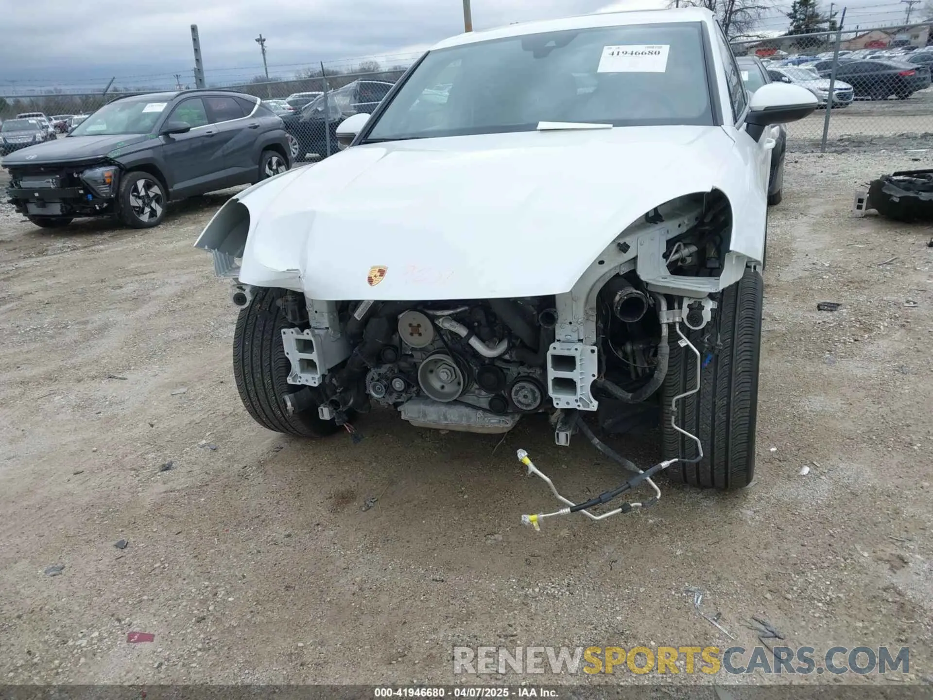6 Photograph of a damaged car WP1AA2AY1PDA01984 PORSCHE CAYENNE 2023