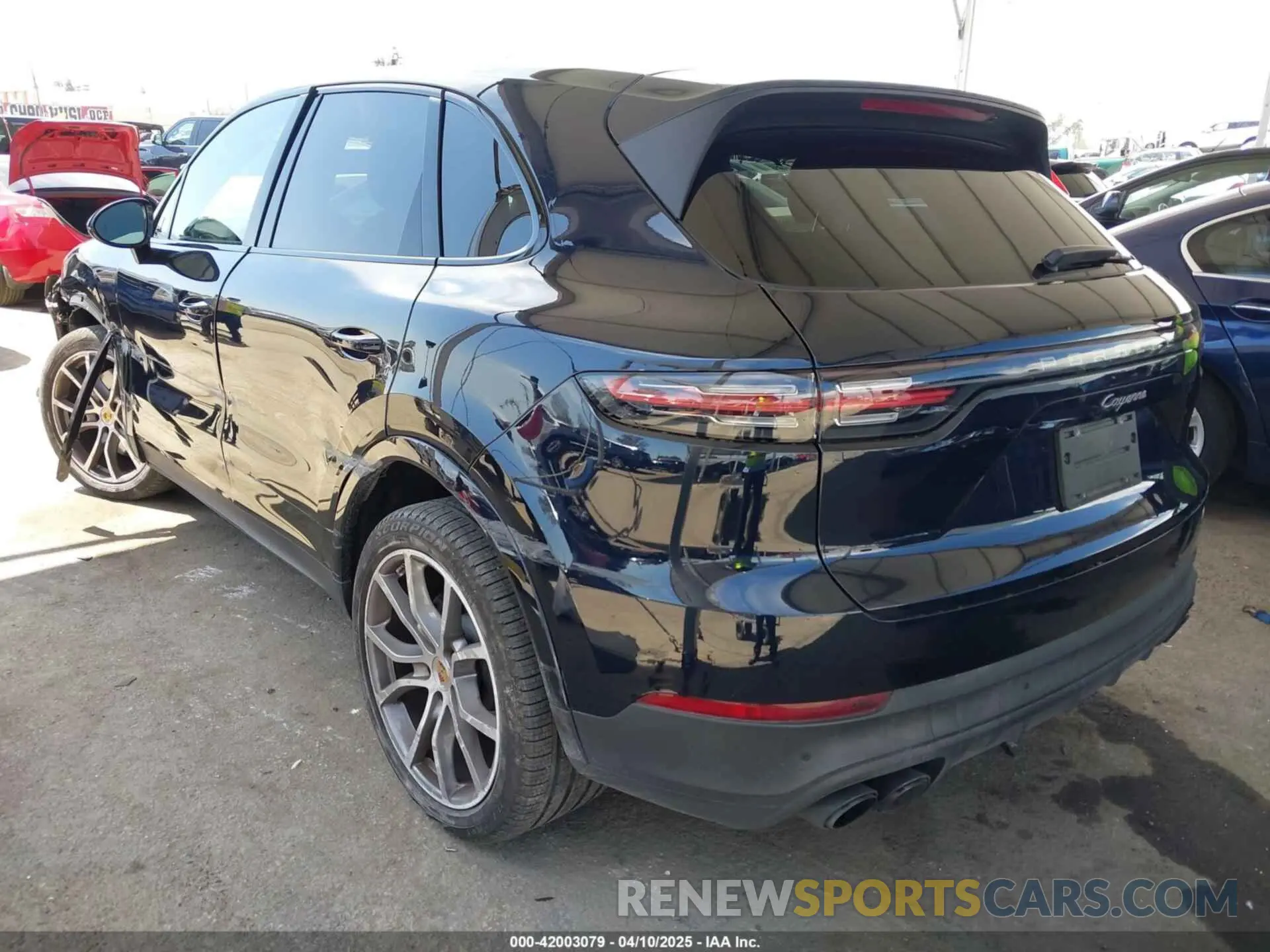 3 Photograph of a damaged car WP1AA2AY3PDA03428 PORSCHE CAYENNE 2023