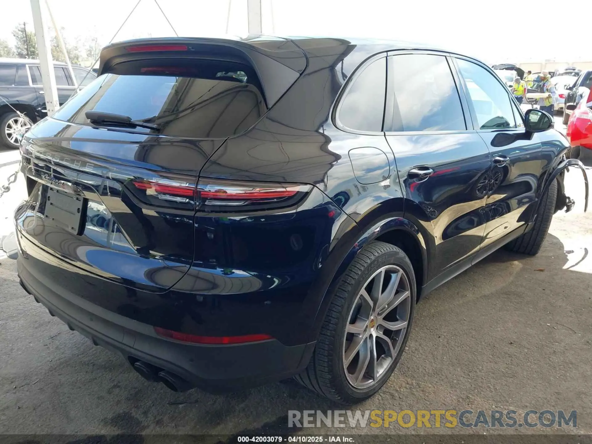 4 Photograph of a damaged car WP1AA2AY3PDA03428 PORSCHE CAYENNE 2023