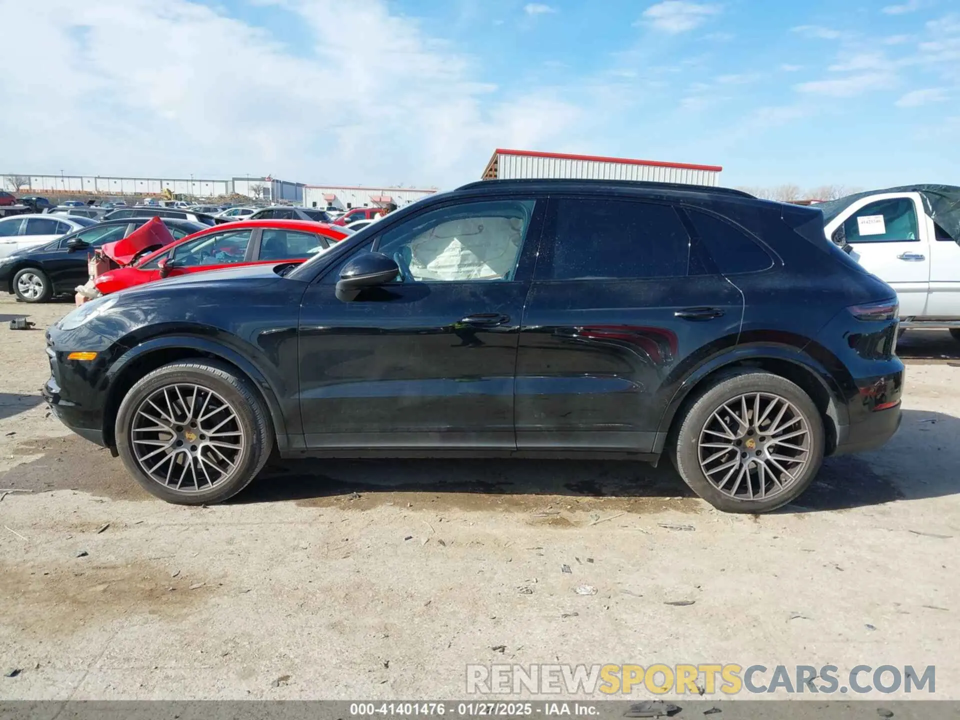 14 Photograph of a damaged car WP1AA2AY3PDA10170 PORSCHE CAYENNE 2023