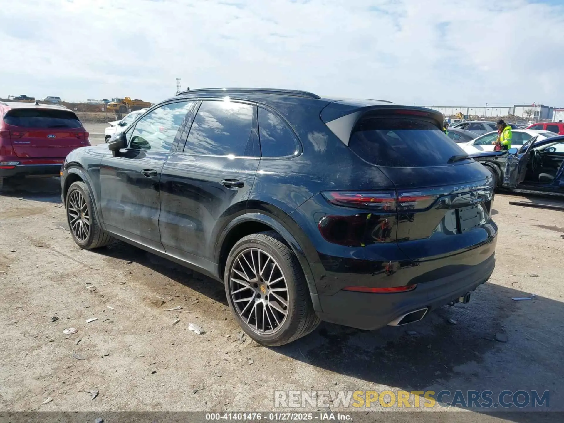 3 Photograph of a damaged car WP1AA2AY3PDA10170 PORSCHE CAYENNE 2023
