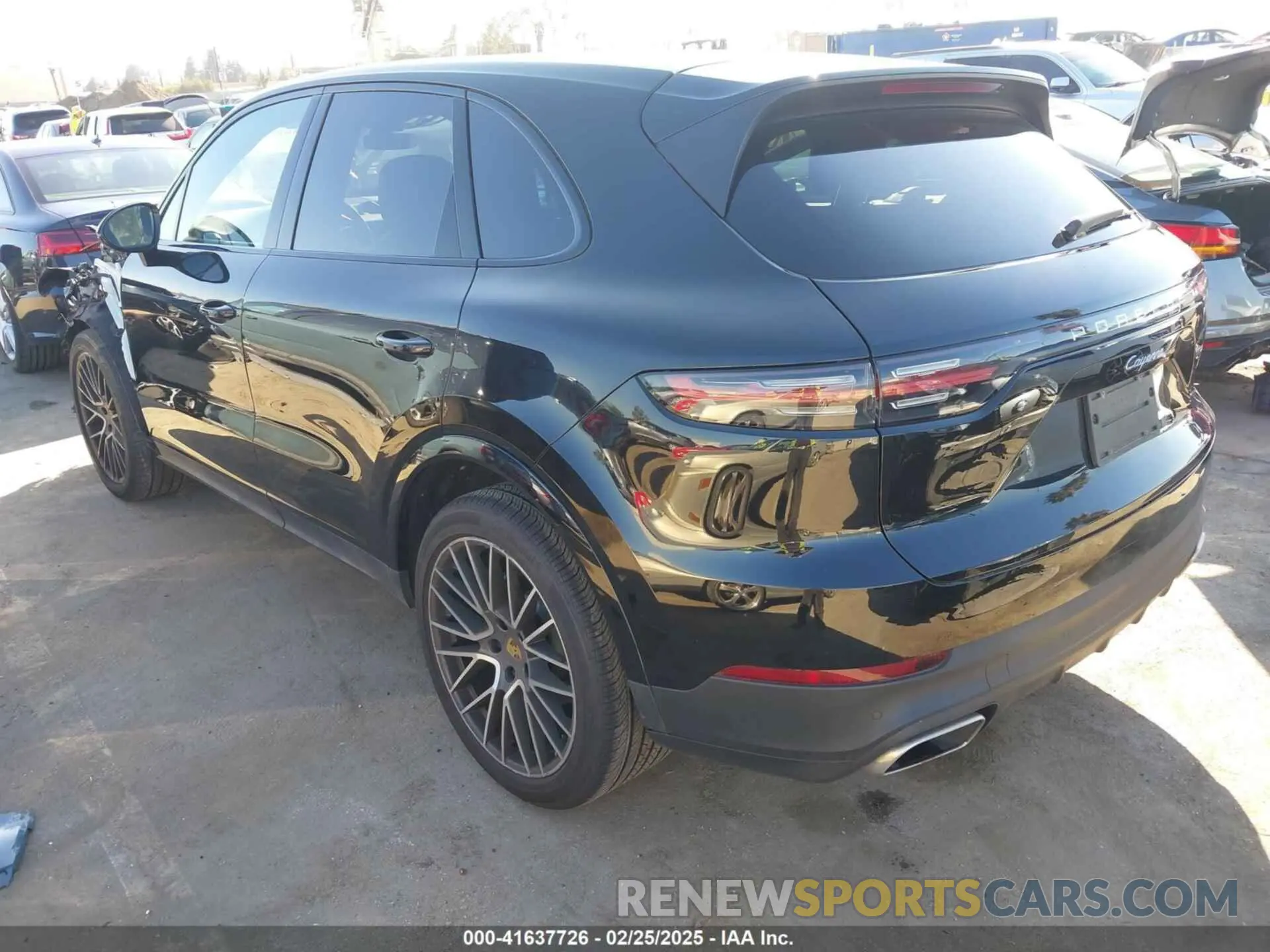 3 Photograph of a damaged car WP1AA2AY4PDA04037 PORSCHE CAYENNE 2023