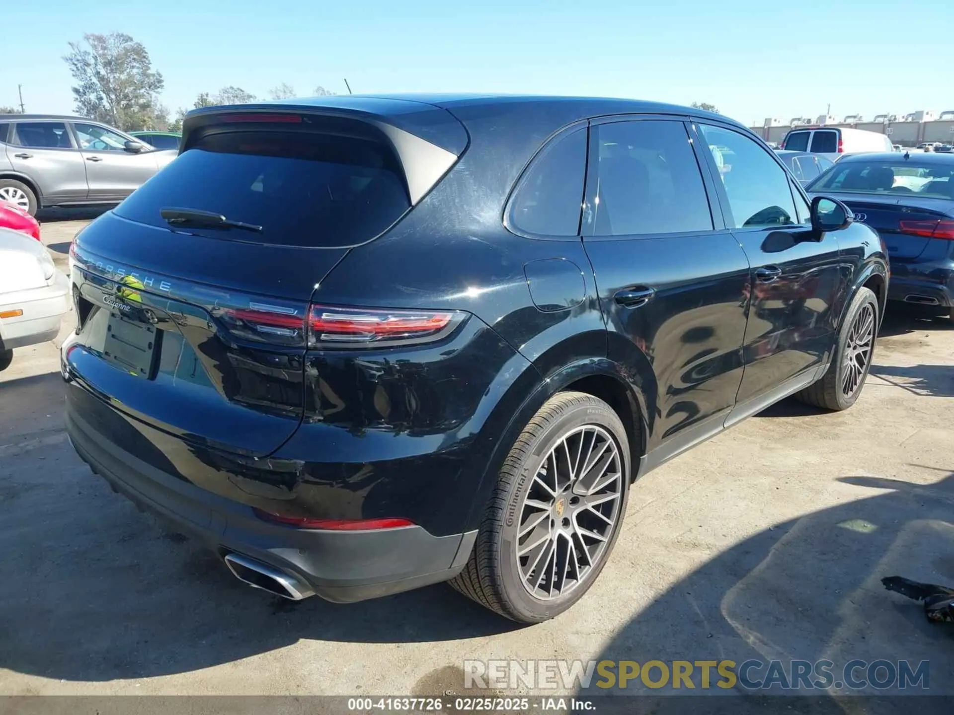 4 Photograph of a damaged car WP1AA2AY4PDA04037 PORSCHE CAYENNE 2023