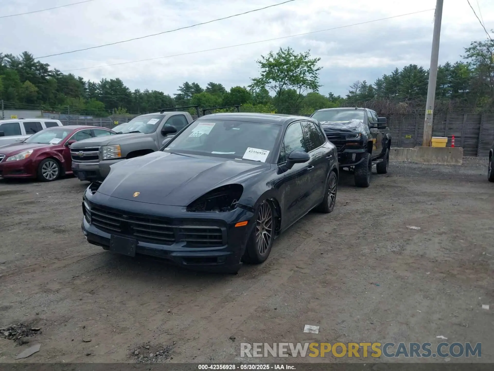2 Photograph of a damaged car WP1AA2AY4PDA04443 PORSCHE CAYENNE 2023
