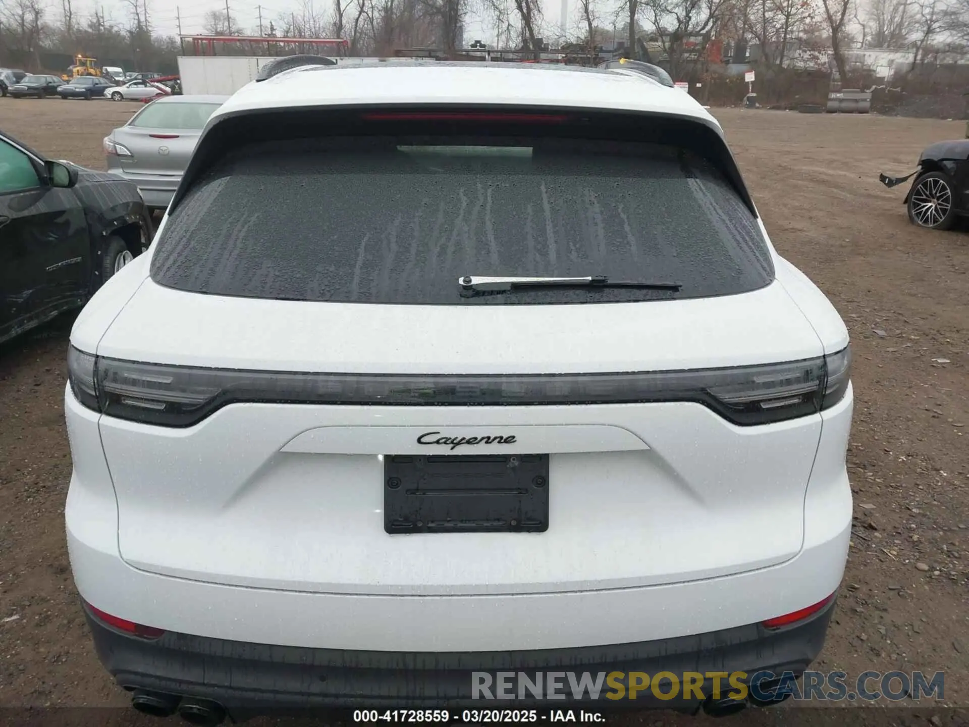 16 Photograph of a damaged car WP1AA2AY4PDA04474 PORSCHE CAYENNE 2023