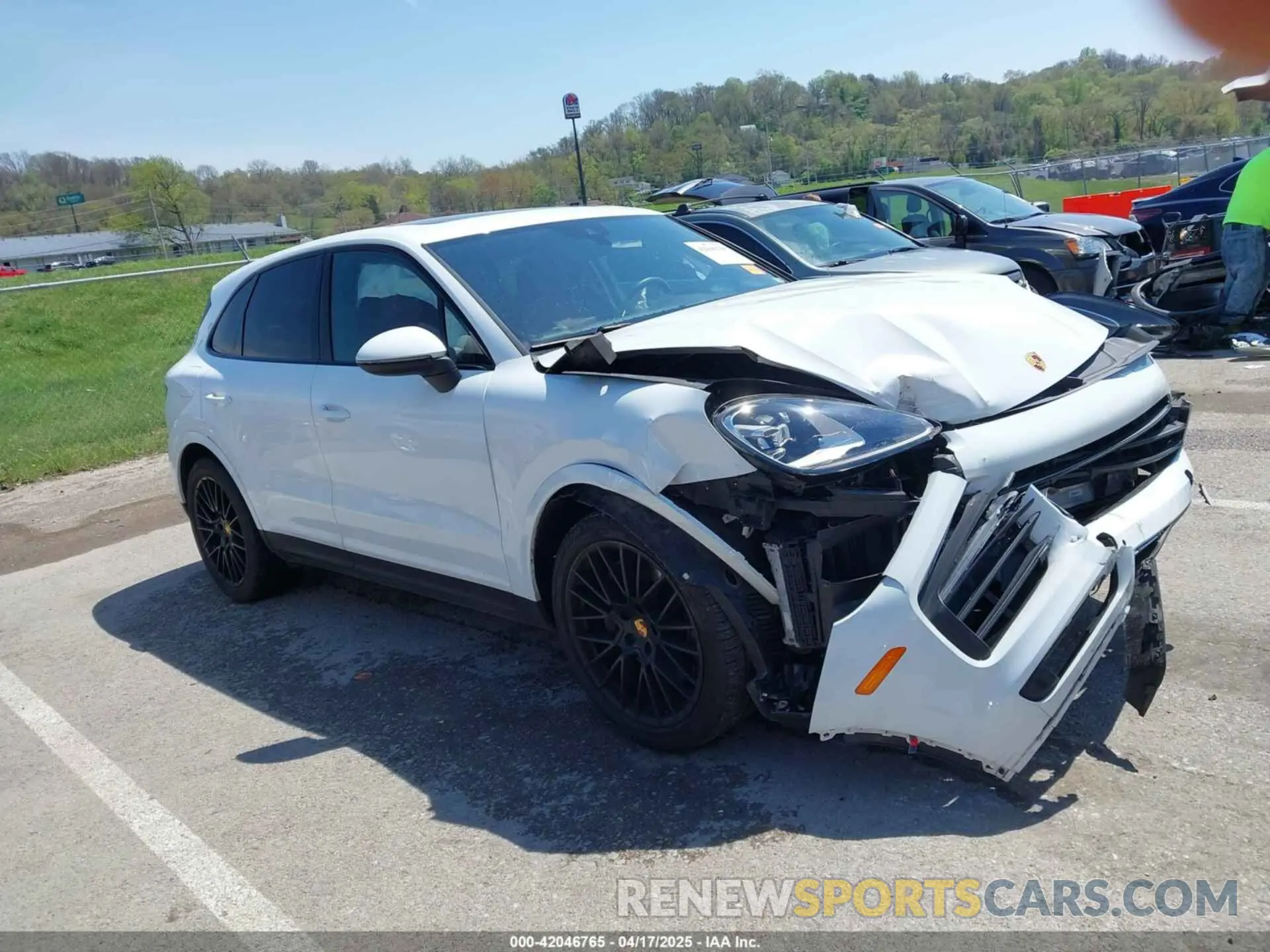 13 Photograph of a damaged car WP1AA2AY5PDA03348 PORSCHE CAYENNE 2023