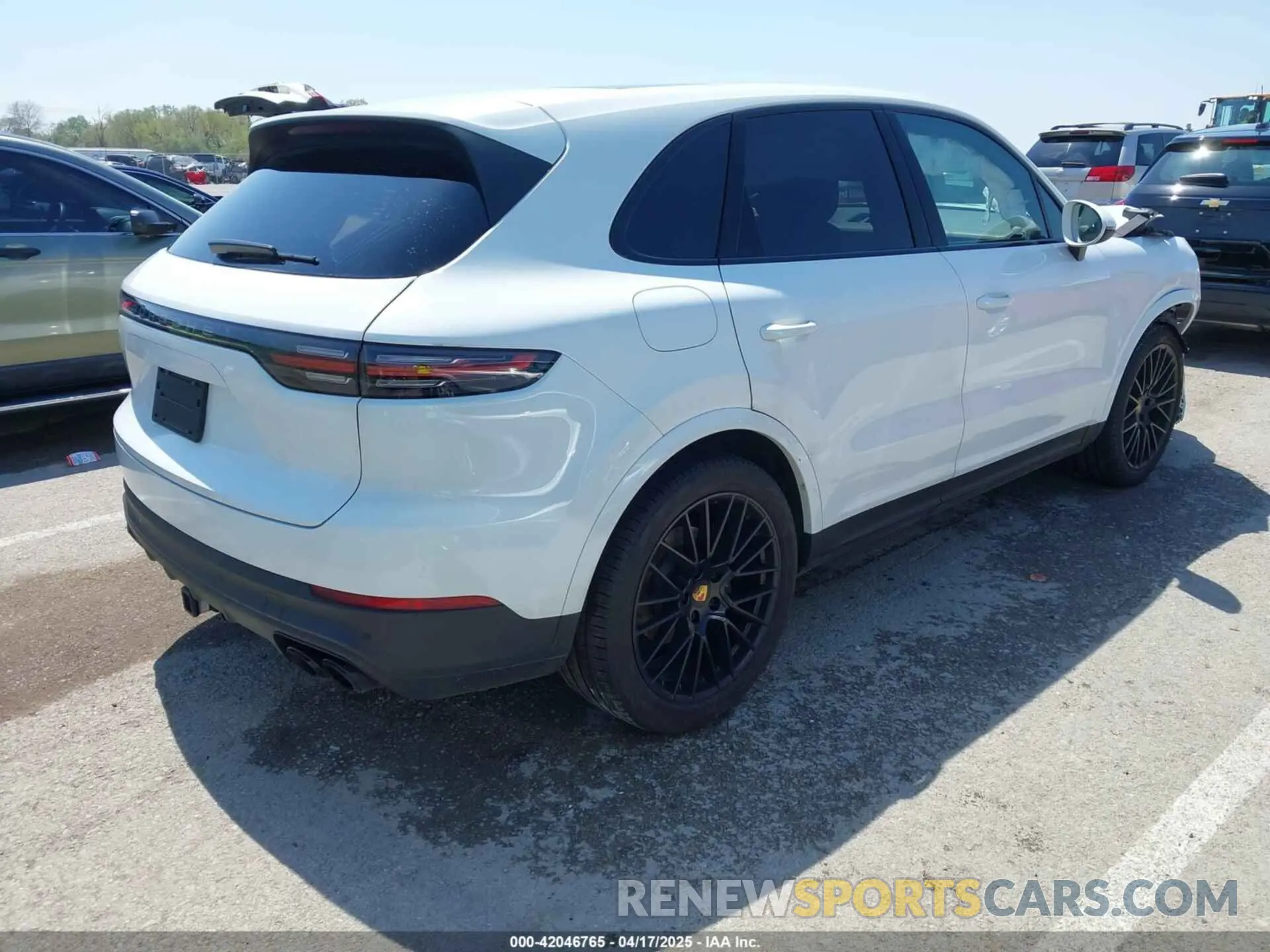 4 Photograph of a damaged car WP1AA2AY5PDA03348 PORSCHE CAYENNE 2023