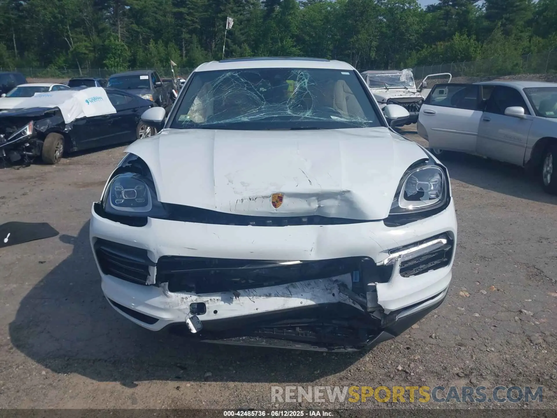 6 Photograph of a damaged car WP1AA2AY8PDA01206 PORSCHE CAYENNE 2023