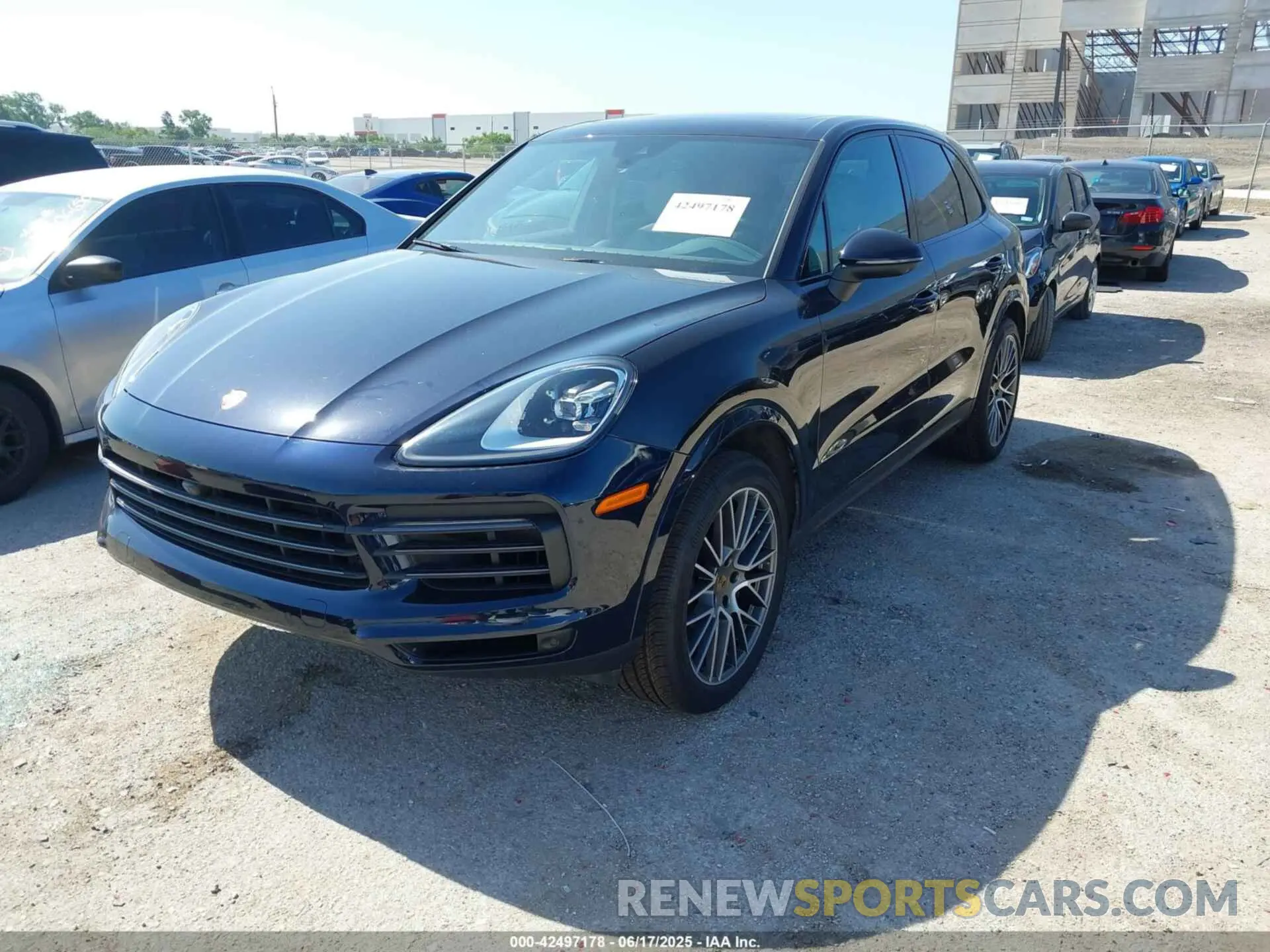 2 Photograph of a damaged car WP1AA2AY8PDA07863 PORSCHE CAYENNE 2023