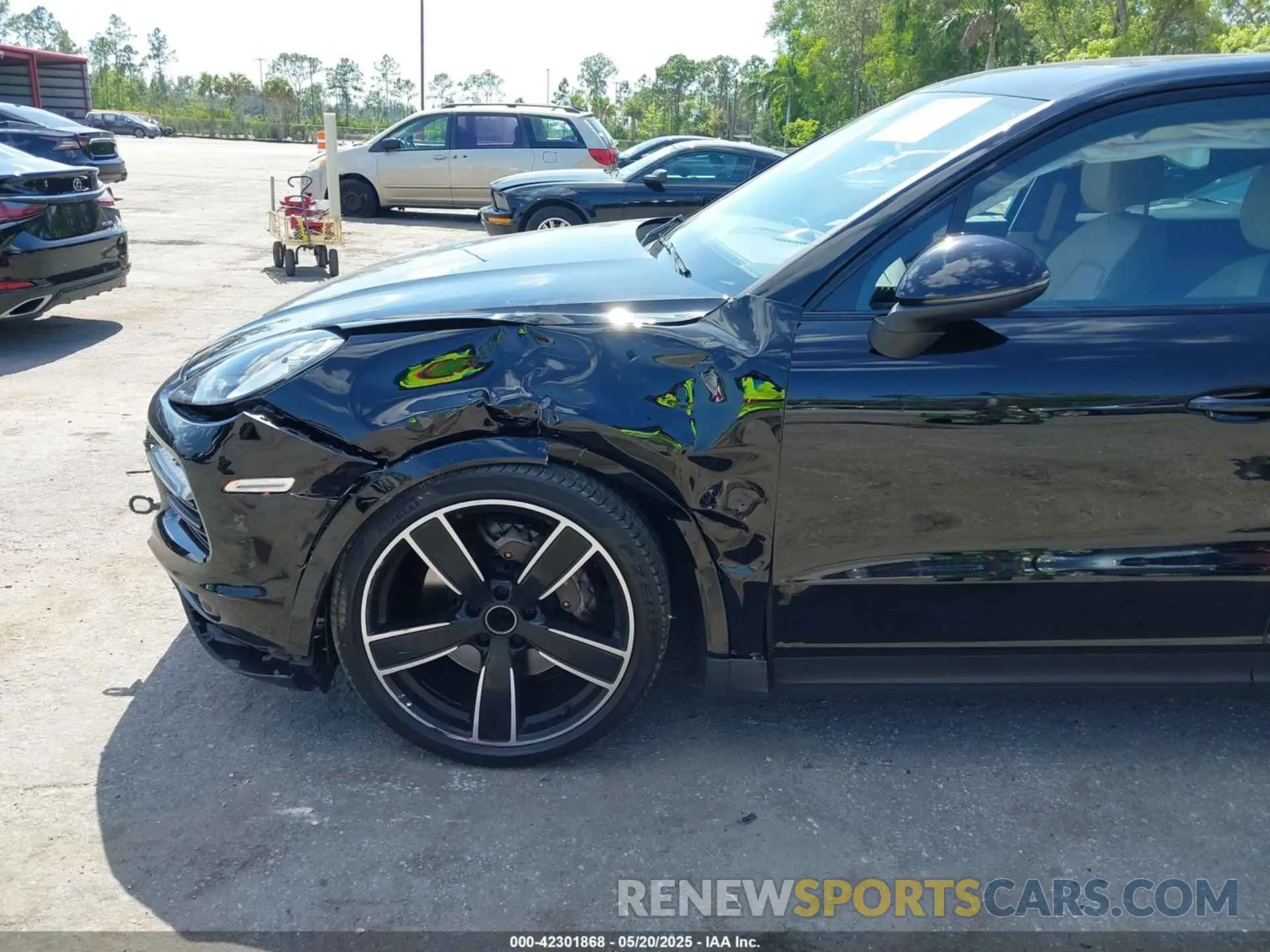 6 Photograph of a damaged car WP1AA2AYXPDA01076 PORSCHE CAYENNE 2023