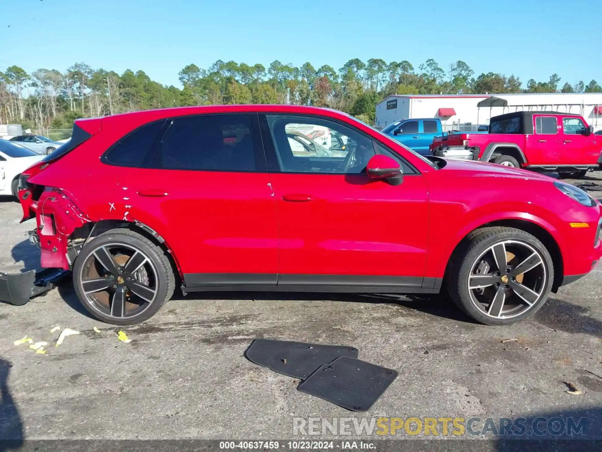 13 Photograph of a damaged car WP1AA2AYXPDA07265 PORSCHE CAYENNE 2023