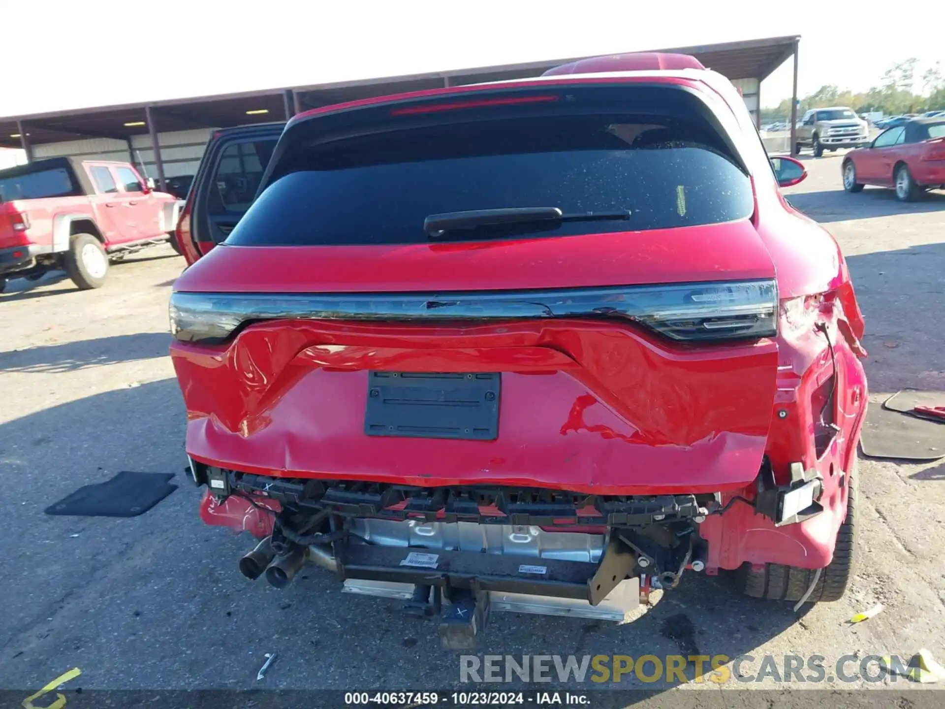 16 Photograph of a damaged car WP1AA2AYXPDA07265 PORSCHE CAYENNE 2023