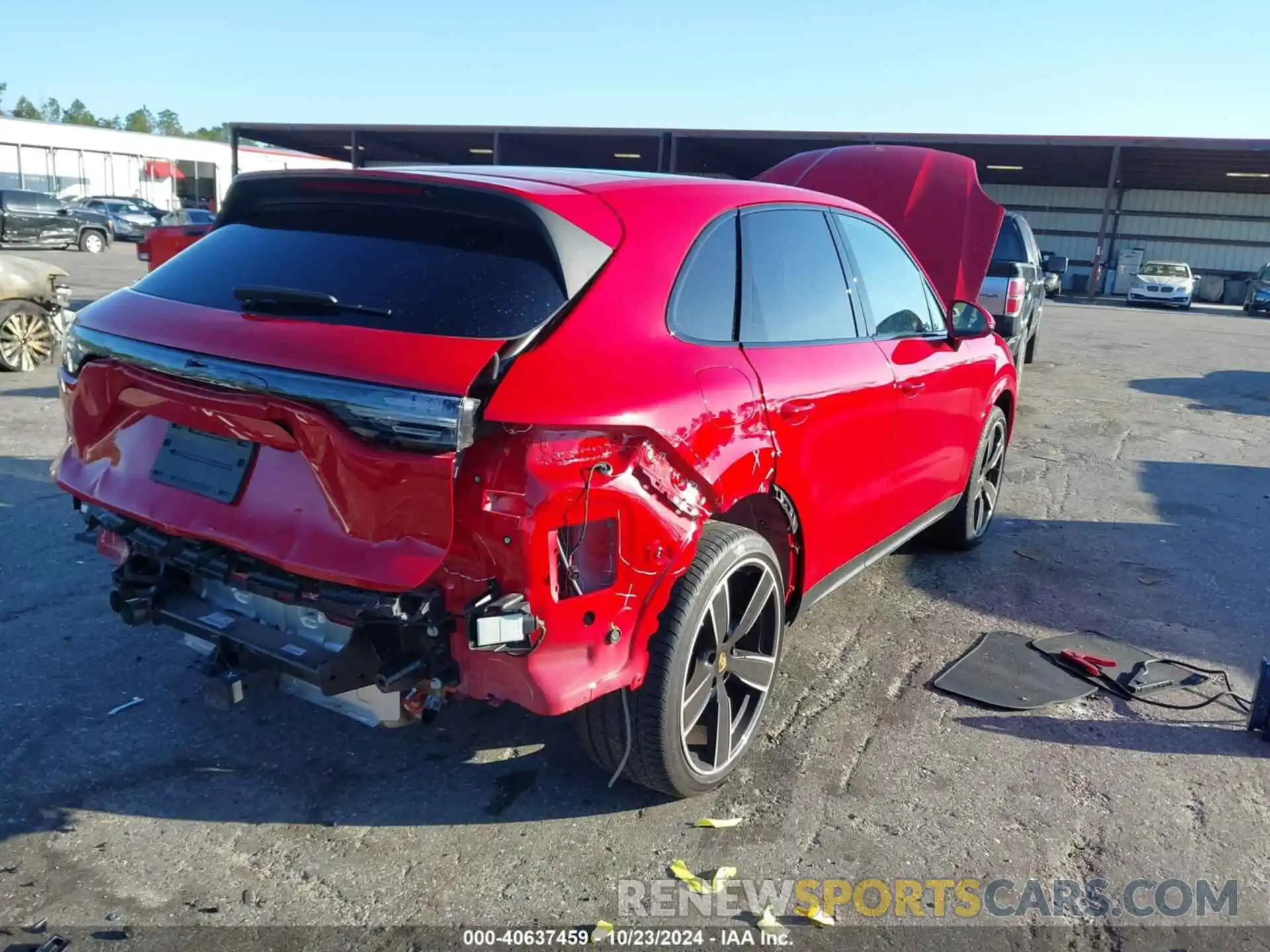 4 Photograph of a damaged car WP1AA2AYXPDA07265 PORSCHE CAYENNE 2023