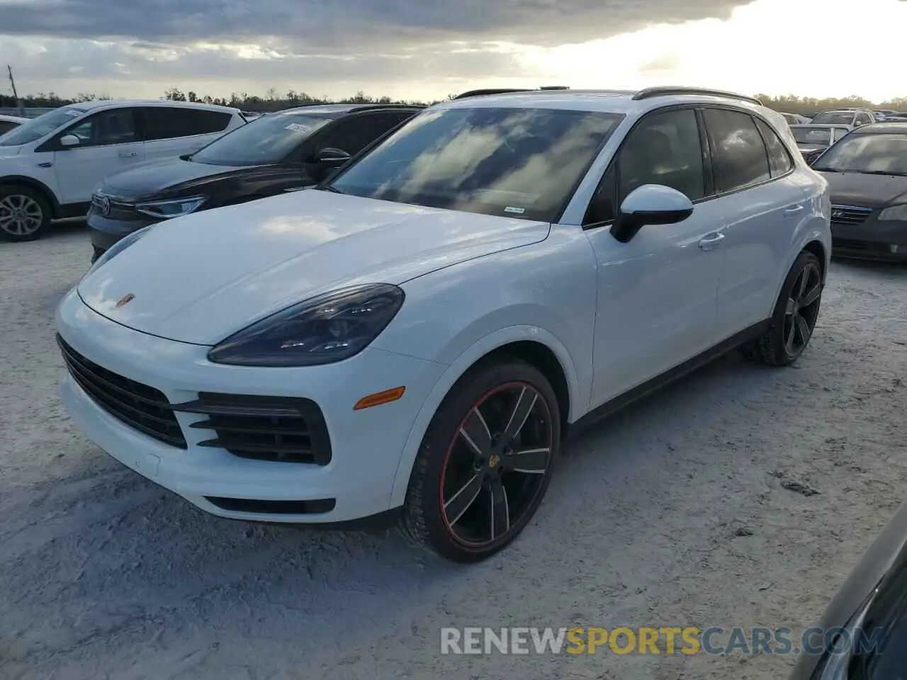 1 Photograph of a damaged car WP1AB2AY1PDA15137 PORSCHE CAYENNE 2023