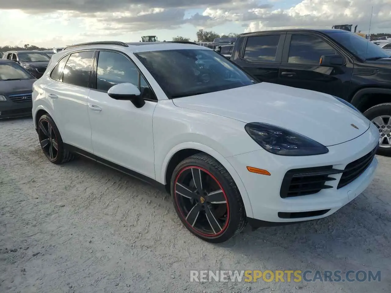 4 Photograph of a damaged car WP1AB2AY1PDA15137 PORSCHE CAYENNE 2023